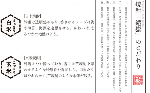 米焼酎 鎧嶽 白米・玄米セット 720ml 各1本計2本 /// 本格米焼酎 セット おすすめ 米 曽爾村産米100% お酒 飲み比べ 人気の品 人気返礼品 お礼の品 こだわり こだわり商品 焼酎 人気