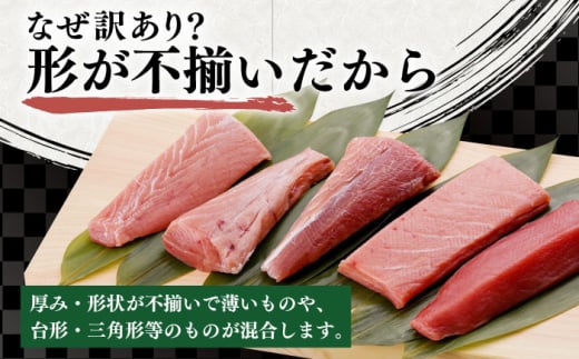 【全3回定期便】【訳あり】本マグロ切り落とし(約700g) 長崎県/長崎県漁業協同組合連合会 [42ZZAC013] マグロ 刺身 長崎 養殖