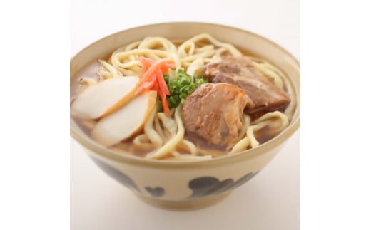 〈期間限定〉年越し沖縄そば ソーキ肉 ゆで麺 4食セット 12/24以降順次発送【1553332】