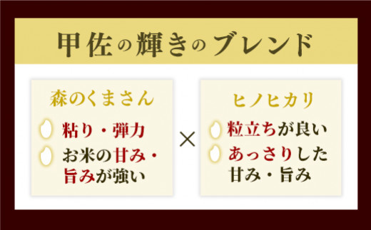 【令和7年5月中旬発送】令和６年産『甲佐の輝き』無洗米16kg（5kg×2袋、6kg×1袋）【配送月選択可！】／出荷日に合わせて精米 【価格改定ZI】