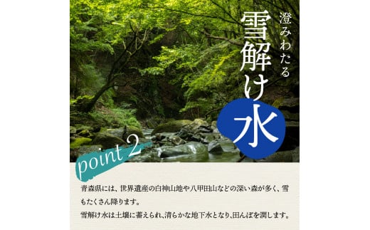 青天の霹靂 5㎏ 青森県産 【特A 8年連続取得 】（精米）