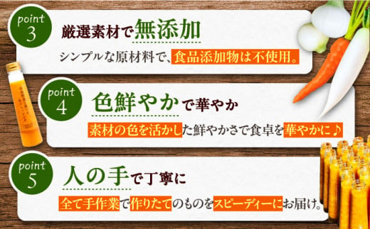 【全6回定期便】【 贈答用 】 糸島 野菜 を 食べる 生 ドレッシング 3種類 3本 セット ( 人参 1本 / 大根と大葉 1本 / 玉ねぎ 1本 ) 糸島市 / 糸島正キ [AQA049]