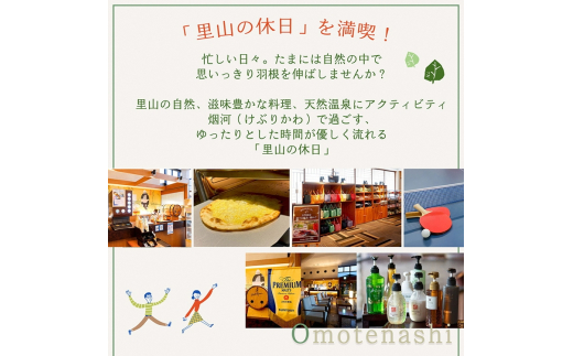 非日常へ誘う京都の隠れ家里山リゾート『烟河』宿泊利用券 30,000円分 旅行 トラベル 旅行券 予約 チケット 温泉 観光 ギフト 露天風呂 キャンプ グランピング