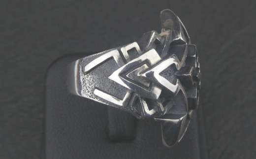 Double cross ring【ダブルクロスリング リング 指輪 シルバーリング シルバー シルバー925 ハンドメイド 手作り ゆびわ りんぐ】