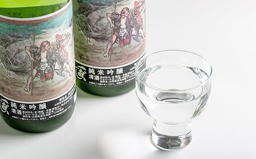 かわにし森のマルシェ　オリジナル日本酒　(720ml×2本)【1204840】