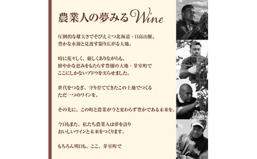 北海道十勝芽室町★数量限定★畑ごとの赤ワイン「山幸」４種飲み比べセット　750ml×4本(箱入) me032-050c