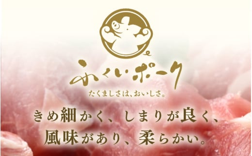「福井県ブランド豚」ふくいポーク 豚ヒレ切り身 900g（300g × 3パック）【銘柄豚 福井県産 ポーク 豚肉 ぶたにく カット済み豚ヒレ ひとくちポーク 豚カツ肉  使い勝手抜群 三元交配 とんかつ肉 冷凍肉 弁当肉 惣菜肉 バーべキュー 国産】 [e02-a038]