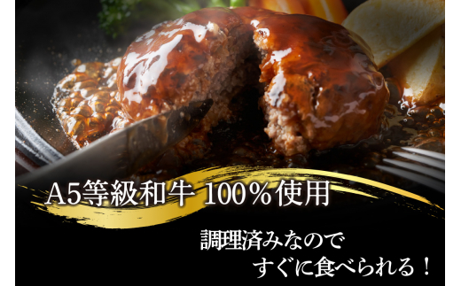 [№11-0014]A5等級和牛100％　肉や大善スペシャルハンバーグ