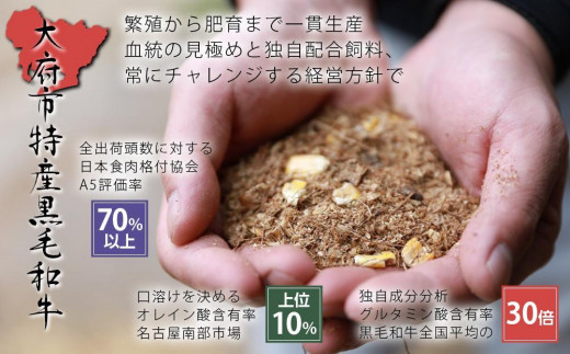 【定番】大府特産A5黒毛和牛下村牛特上あかみすき・しゃぶ　1kg入り