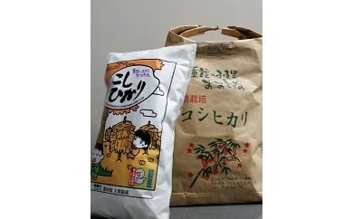 特別栽培米コシヒカリ　精米または玄米のままで３０㎏ 精米30ｋｇ×１袋