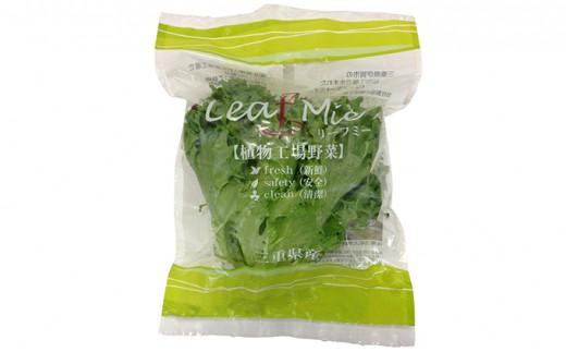 Leaf Mie（完全人工光型植物工場レタス）