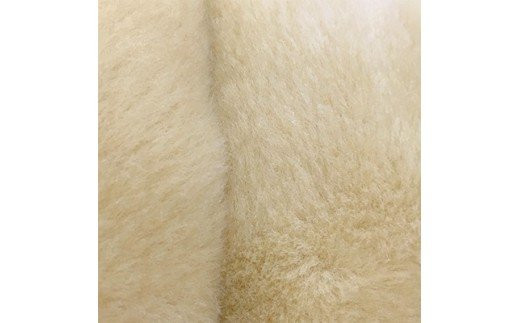 ムートン調アクリルマイヤー敷パッド (セミダブル：ベージュ) [2175]