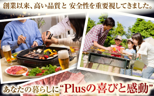 【全3回定期便】【A4～A5】長崎和牛焼肉用　1kg（500g×2p）【株式会社 MEAT PLUS】 [QBS036]