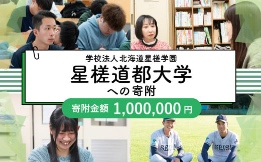 【お礼の品なし】北広島市私立養育機関支援 （学校法人北海道星槎学園 星槎道都大学）