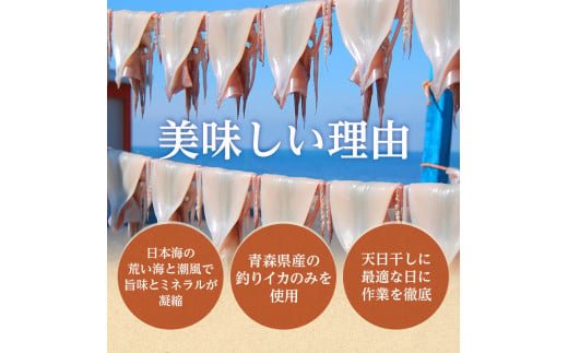 鰺ヶ沢の炭火焼きイカ5パックセット