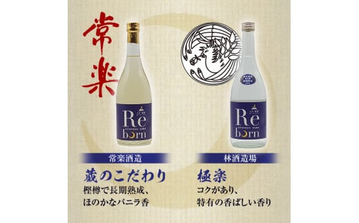 FKP9-383【復興支援】Rebornラベル球磨焼酎セット