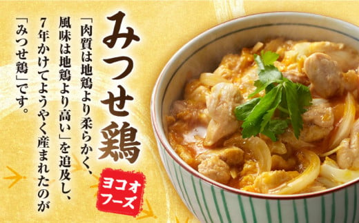 ＜たっぷり30食分！＞みつせ鶏親子丼セット 1袋2食入り×15袋 吉野ヶ里町/ヨコオフーズ [FAE122]