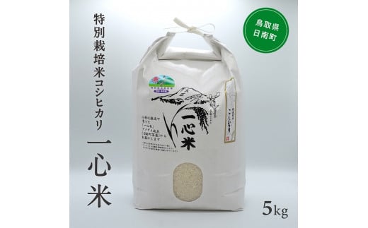 【新米・予約】令和6年産 矢原一心ファーム 特別栽培米 コシヒカリ 5kg 米 お米 おこめ 鳥取県日南町 こしひかり 特別栽培