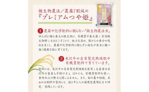 《 新米 》【 令和6年産 新米 】 プレミアムつや姫 計 6kg ( 2kg × 3袋 ) 特別栽培米 お米マイスター厳選米 米 ブランド米 2024年産 新米 精米 米 白米 ブランド米 山形県 贈答 ギフト