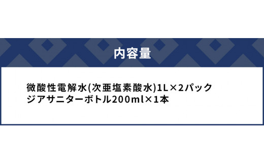 〈ふるさと納税限定品〉専用ボトルで除菌・消臭に 微酸性電解水 ジアサニター 除菌消臭スプレー ウイルス対策グッズ 大分県産 九州産 津久見市 国産