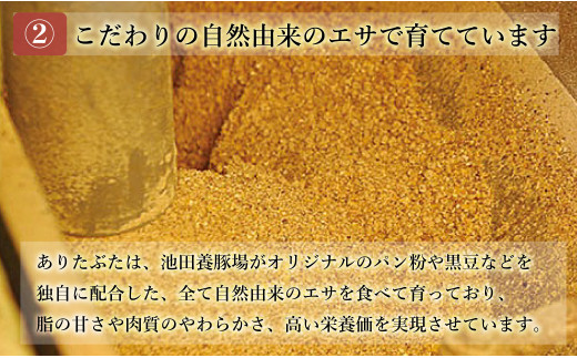 【計1kg 小分け真空パック】 ありたぶた ロース しゃぶしゃぶ 約1kg (200g×5パック) 小分け 真空パック 豚肉 N10-61