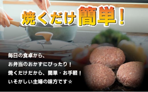 《数量限定》総量2.7㎏！佐賀牛ハンバーグ120g×23個 ふっくらジューシー！