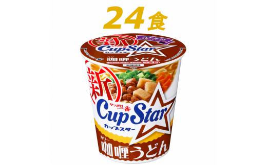 R3-74 サッポロ一番　カップスター　カレーうどん×２４食