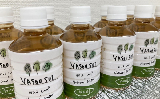 [№5568-0301]YASOUSUI よもぎ　1ケース（280ml×24本入） 野草水