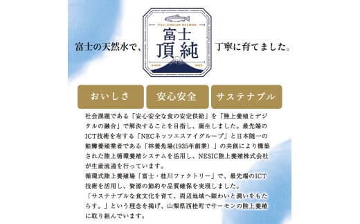 富士頂純サーモン こだわり焼き魚セット 西京漬け・塩麹漬け・焼きほぐしの3種入 富士山麓のきれいな天然水で養殖された安心安全なサーモン 完全無投薬・ワクチンフリー・アニサキスフリー・サステナブル 鮭 切り身 フレーク 焼き鮭