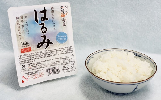 湘南生まれのお米【はるみ】ごはんパック12食×2箱｜米 パックごはん ギフト 贈りもの お手軽 保存食 ブランド米 [0136]