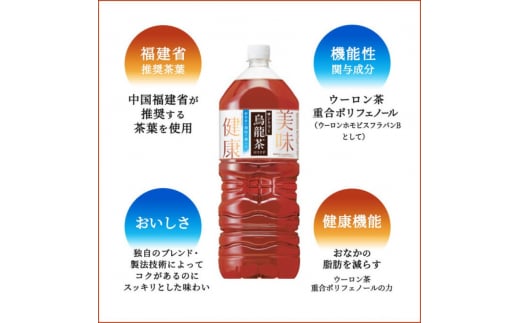 サントリー烏龍茶OTPP（機能性表示食品）2L×6本 2箱 ペットボトル