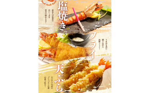 紀州和歌山産天然足赤えび540g×2箱（270g×4パック）化粧箱入 ※2024年11月上旬頃〜2025年2月上旬頃順次発送予定（お届け日指定不可）／海老 エビ えび クマエビ 足赤 天然 おかず【uot773A】