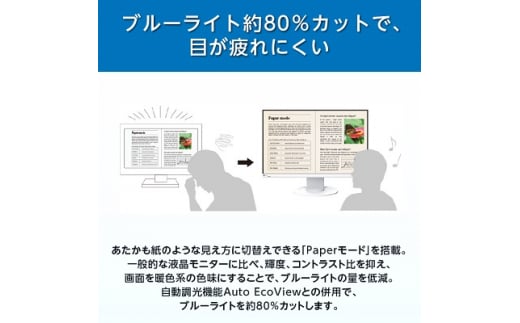  EIZO の 23.8型 (1920×1080) 液晶モニター FlexScan EV2460 ブラック _ 液晶 モニター パソコン pcモニター ゲーミングモニター 【1349215】