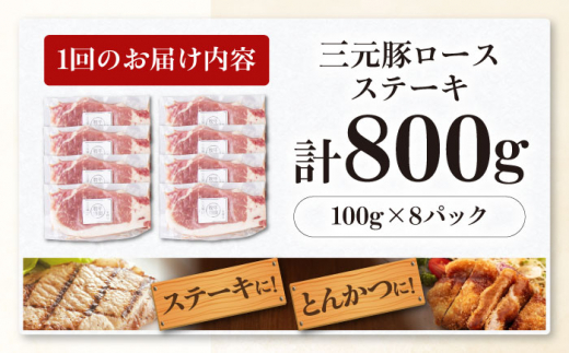  肉 豚肉 ロース ステーキ ステーキ用 とんかつ トンテキ 生姜焼き 冷蔵配送 