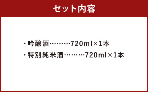 【南部美人】吟醸酒＆特別純米酒セット