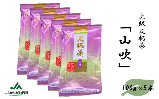 足柄茶【上級】山吹500ｇ（100ｇ×5本）