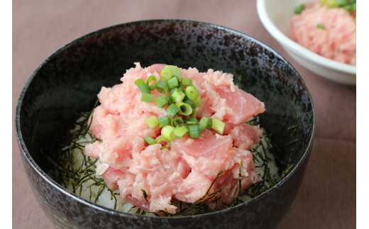 【計5回お届け】天然マグロねぎとろ定期便 計2.5㎏（30-53）