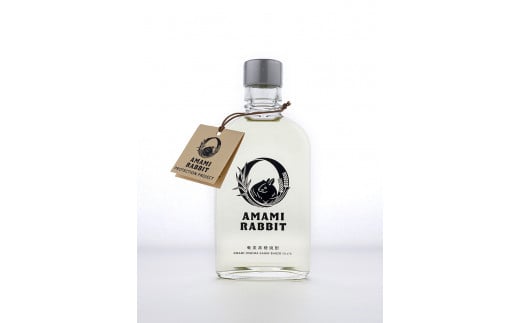 【世界自然遺産登録記念】　奄美群島特産【奄美黒糖焼酎】「AMAMI-RABBIT」25度 200ml