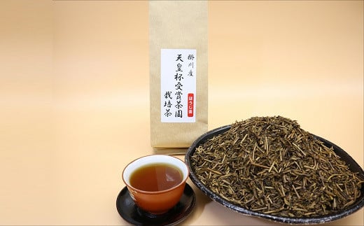 ５１０７　天皇杯受賞茶園栽培茶 ほうじ茶 100ｇ×10袋 ・ 計1kgｾｯﾄ （深蒸し掛川茶） 山英 深蒸し茶