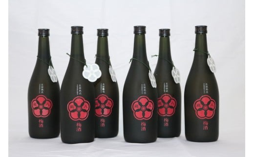 長期熟成 本格焼酎仕込み 蔵八梅酒 720ml×6本 