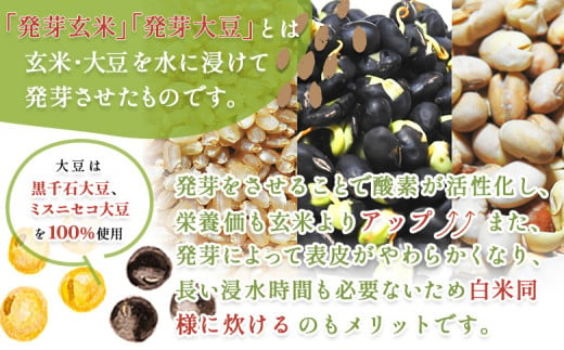 【6回定期便】【薬膳ご飯】【有機肥料使用／無農薬・無化学肥料･備蓄用向き･】鑑定米の発芽三昧1.4kg（350g×4）水田環境鑑