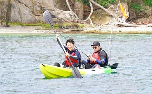 山田湾シーカヤック クルーズ券 3名分【ジオトレイル カヤック フードプログラム】三陸山田 山田町 海 釣り 体験 マリンスポーツ マリンツーリズム マリンレジャー Geotrail EFRICA  APIA YD-680