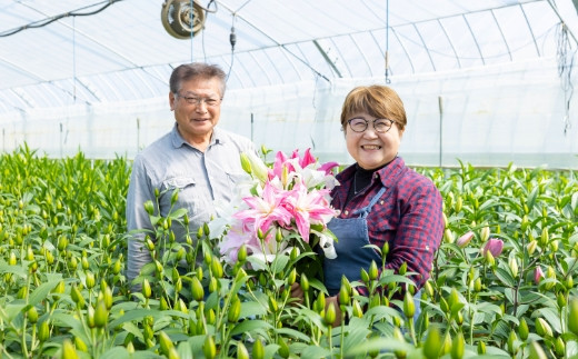 後藤花卉園 オリエンタルユリ 4月お届け