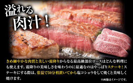 萬野総本店 国産 黒毛和牛 ロースステーキ 540g《30日以内に出荷予定(土日祝除く)》大阪府 羽曳野市 牛肉 ステーキ ロース 和牛 霜降り【配送不可地域あり】