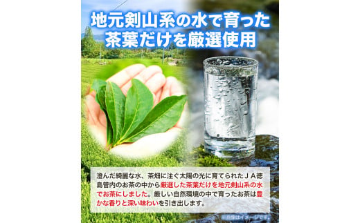 徳島県産 緑茶 「 剣の誉 」 500ml×24本 JA徳島県 《30日以内に出荷予定(土日祝除く)》│ お茶 茶 緑茶 ペットボトル 水出し 常温 常温保存 徳島県 美馬市 送料無料