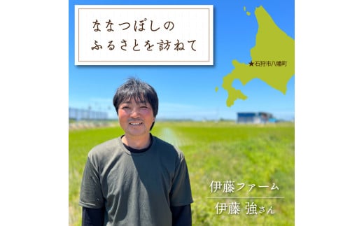 140057002 地物市場とれのさと ななつぼし無洗米 10kg    