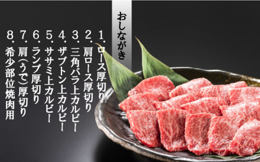 【計8回】お一人様向け 佐賀牛の異なる部位で焼肉を楽しむ！1か月に1回届く定期便 [FAZ044]