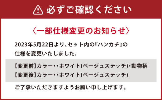 タオルとハンカチ 6点 セット