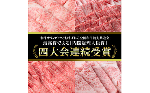 宮崎牛 焼肉2種 (ウデ500g・肩ロース400g）(合計900g)国産 宮崎県産 宮崎牛 牛肉 焼肉 A4 和牛 ウデ肉【MI010】【(株)ミヤチク宮崎加工センター】