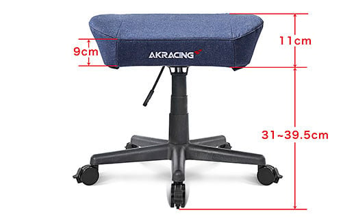 AKRacing Footrest Denim エーケーレーシング ゲーミングチェア【2025年2月より順次発送】